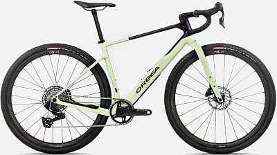 Превью Карбоновый велосипед Велосипед ORBEA Terra M21eTEAM 1X (2026) Acid Gum/Fantasy Purple
